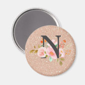 Letter N Magneet (Voorkant / Achterkant)