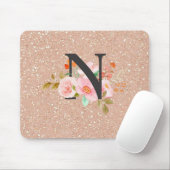 Letter N Muismat (Met muis)