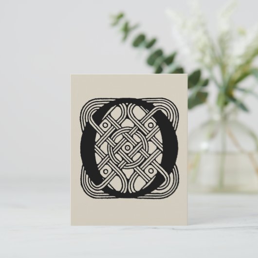 Letter O Celtic Knot Monogram (Staand voorkant)