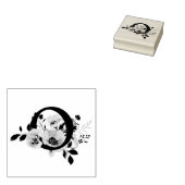 Letter O Rubberstempel (Gestempeld)