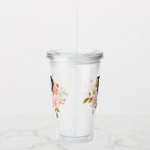 Letter P Acryl Drinkbeker (Rechts)