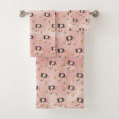 Letter P Bad Handdoek (Insitu)