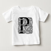 Letter P Celtic Knot Monogram (Voorkant)