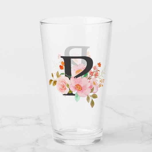 Letter P Glas (Voorkant)