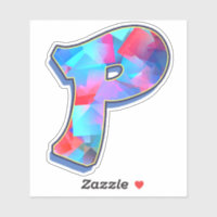 Letter P_ Graffiti alfabet letters