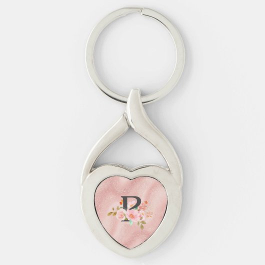 Letter P Sleutelhanger (Voorkant)