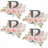 Letter P Sticker (Voorkant)