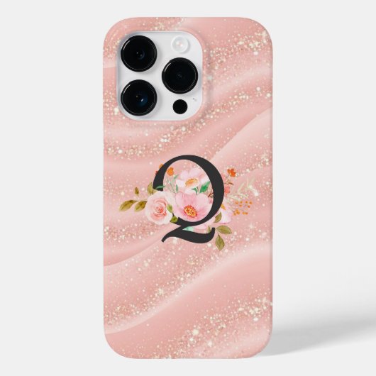 Letter Q Case-Mate iPhone Case (Achterkant)