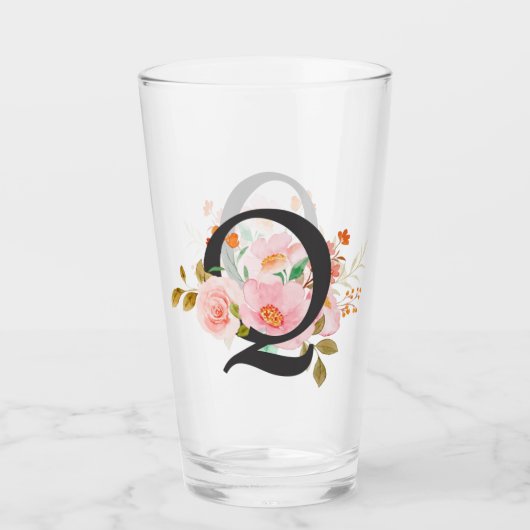 Letter Q Glas (Voorkant)