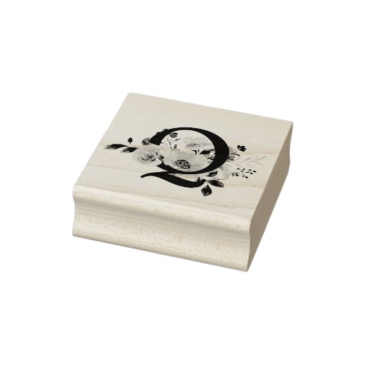 Letter Q Rubberstempel (Stempel)