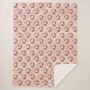 Letter Q Sherpa Deken