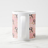 Letter R Extra Grote Beker (Achterkant)