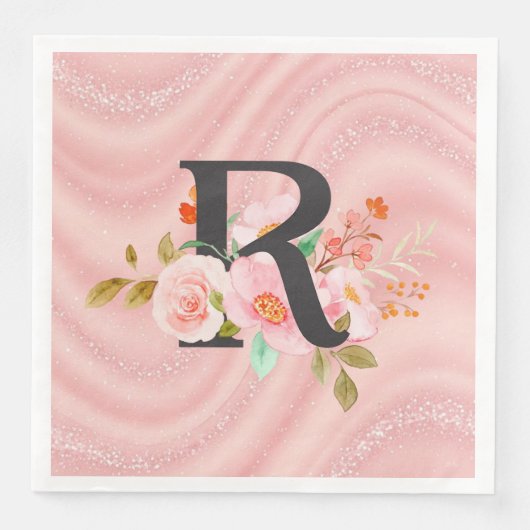 Letter R Servet (Voorkant)