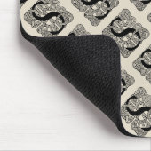 Letter S  Celtic Knot Monogram Muismat (Hoek)