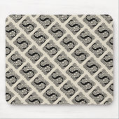 Letter S  Celtic Knot Monogram Muismat (Voorkant)