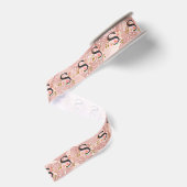 Letter S Grosgrain Lint (Achterkant)