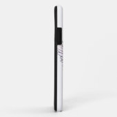 Letter S Initiaal Monogram met Angel Wings & Halo Case-Mate iPhone Case (Achterkant/rechts)