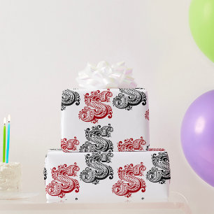   letter S monogram Cadeaupapier