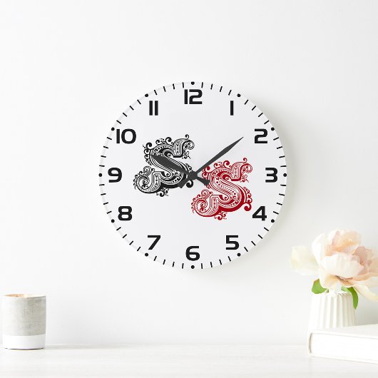   letter S monogram Grote Klok