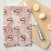 Letter S Theedoek (Quarter Fold)