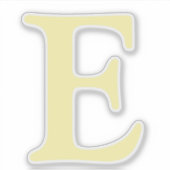 letter-Sticker Sticker (Voorkant)