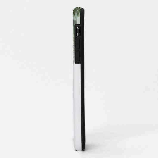 Letter T Fern & Succulent Hoesje-Mate iPhone Case (Achterkant/links)