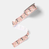Letter T Grosgrain Lint (Achterkant)