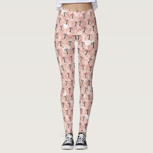 Letter T Leggings (Voorkant)