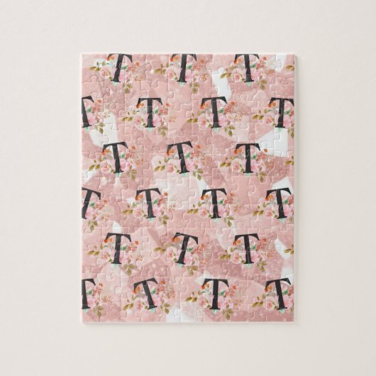 Letter T Legpuzzel (Verticaal)