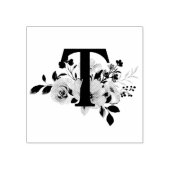Letter T Rubberstempel (Afrduk)
