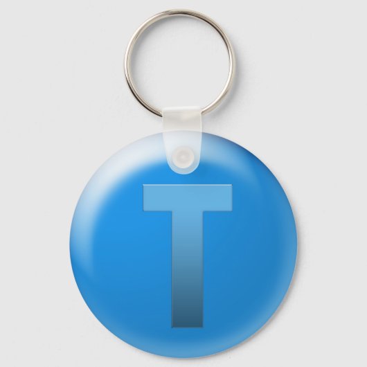 Letter T Sleutelhanger (Voorkant)