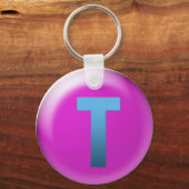 Letter T Sleutelhanger (Voorkant)