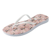 Letter T Teenslippers (Schuin)