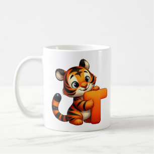 Letter T zoals Tiger Classic Mok, 325 ml Koffiemok