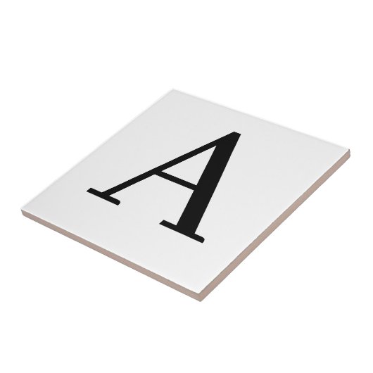 Letter-tegels Tegeltje (Zijkant)