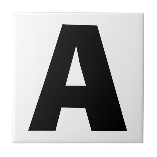 Letter-tegels Tegeltje (Voorkant)