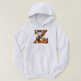 Letter Thanksgiving turkey style Hoodie