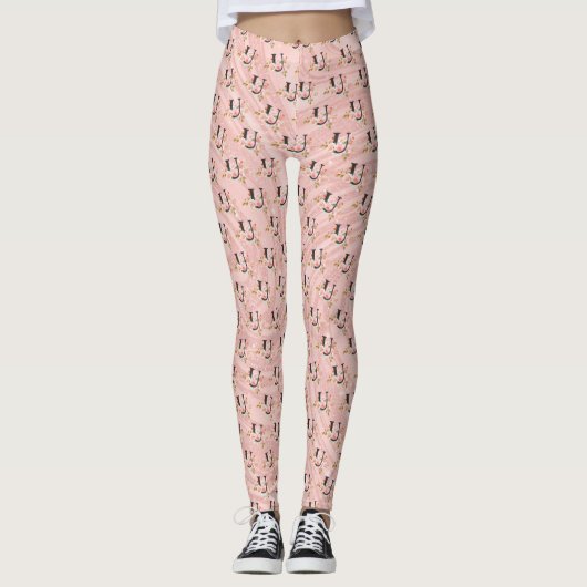 Letter U Leggings (Voorkant)