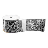 Letter U Middeleeuwse Monogram Art Nouveau Lint (Spoel)