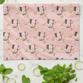 Letter U Theedoek (Gevouwen)