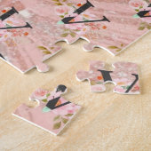 Letter V Legpuzzel (Zijkant)