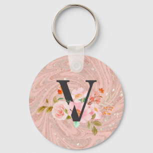 Letter V Sleutelhanger