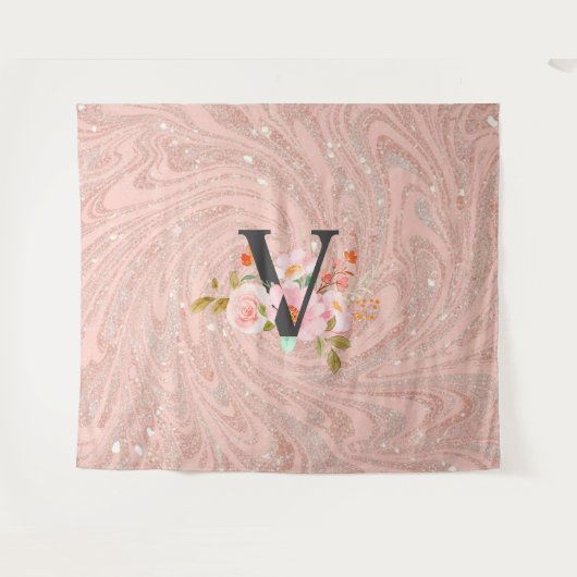 Letter V Wandkleed (Voorkant (horizontaal))