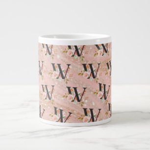Letter W Extra Grote Beker