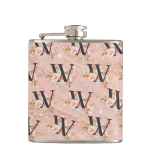 Letter W Heupfles