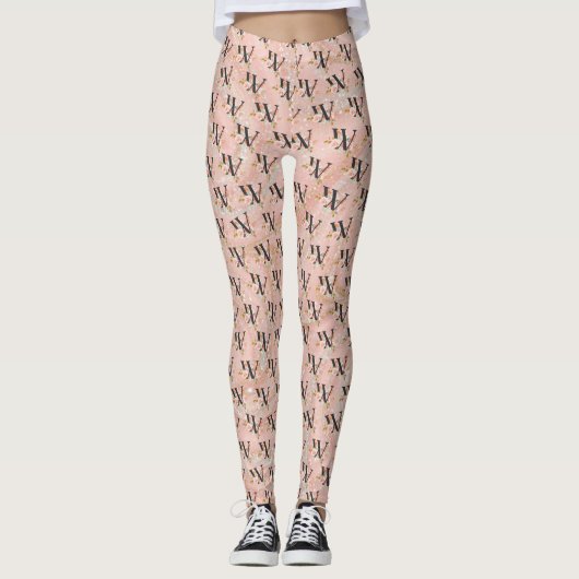 Letter W Leggings (Voorkant)