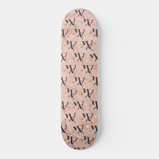 Letter W Skateboard (Voorkant)