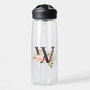 Letter W Waterfles