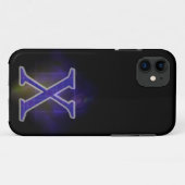 Letter X Case-Mate iPhone Case (Achterkant (horizontaal))