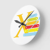 Letter X Initiaal klok (Hoek)